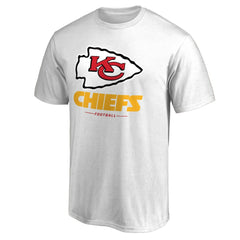 Kansas City Chiefs Team Lockup II T-Shirt White
