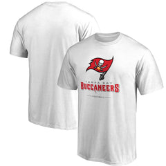 Tampa Bay Buccaneers Team Lockup T-Shirt White