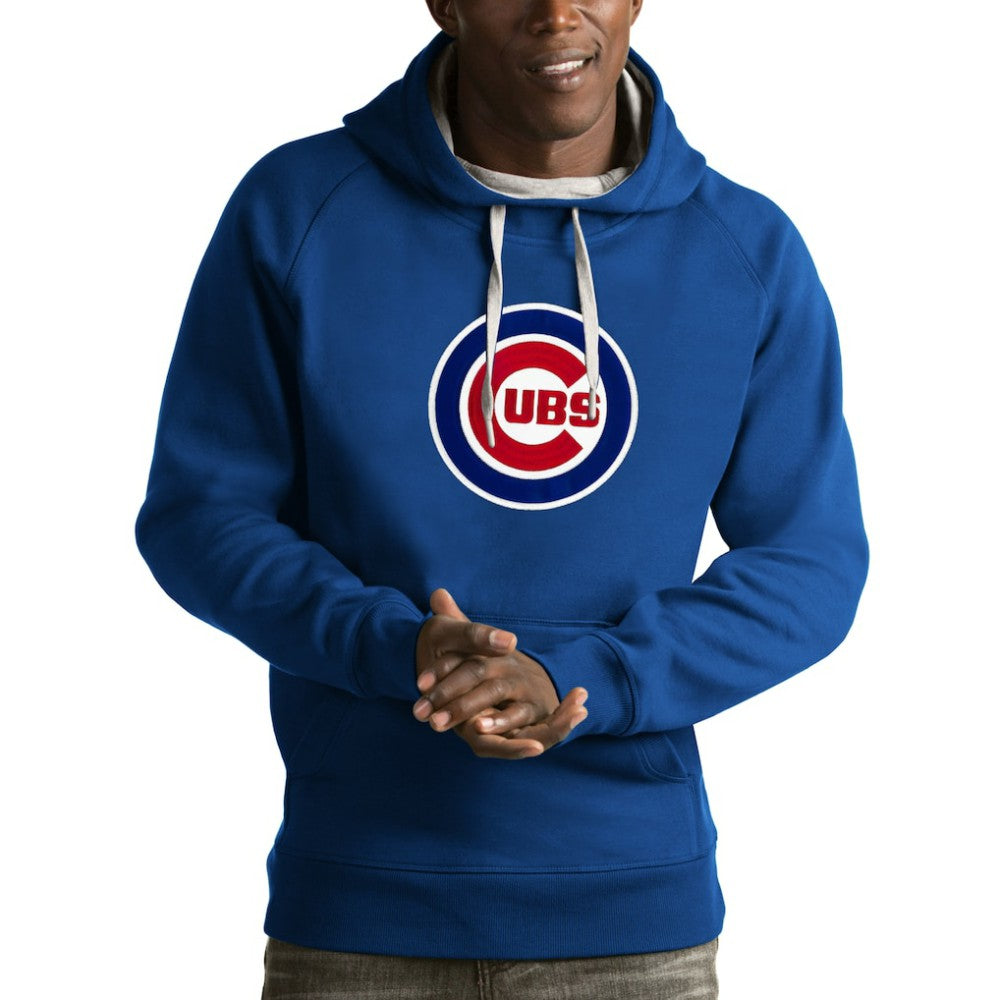 Chicago Cubs Antigua Victory Pullover Hoodie - Royal - MLB Online