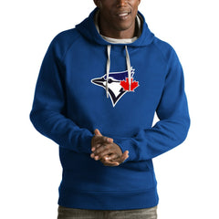 Toronto Blue Jays Antigua Victory Pullover Hoodie - Royal - MLB Sale