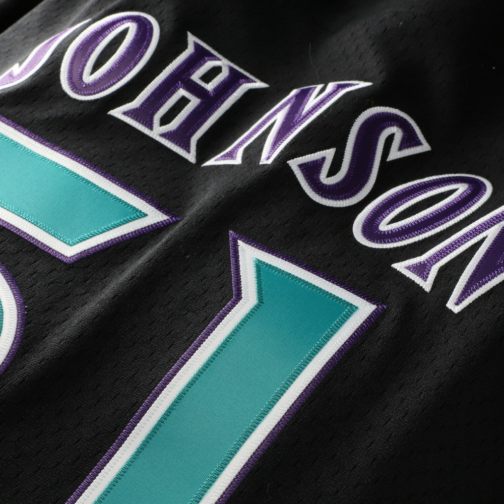 Randy Johnson Arizona Diamondbacks Mitchell & Ness Cooperstown Collection Mesh Batting Practice Button-Up Jersey - Black - Mitchell & Ness Discount