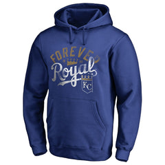 Kansas City Royals Hometown Collection Forever Royal Pullover Hoodie - Royal - MLB Discount