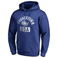 Los Angeles Dodgers Hometown Collection Dodgertown Pullover Hoodie - Royal - MLB on Sale
