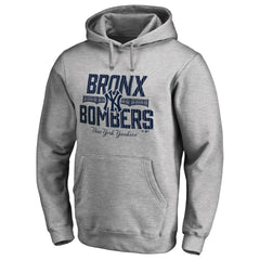 New York Yankees Hometown Collection The Bombers Pullover Hoodie - Ash - MLB Lifestyle
