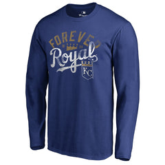 Kansas City Royals Hometown Collection Forever Royal Long Sleeve T-Shirt - Royal - MLB Discount
