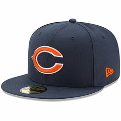 Chicago Bears New Era Omaha 59FIFTY Fitted Hat Navy
