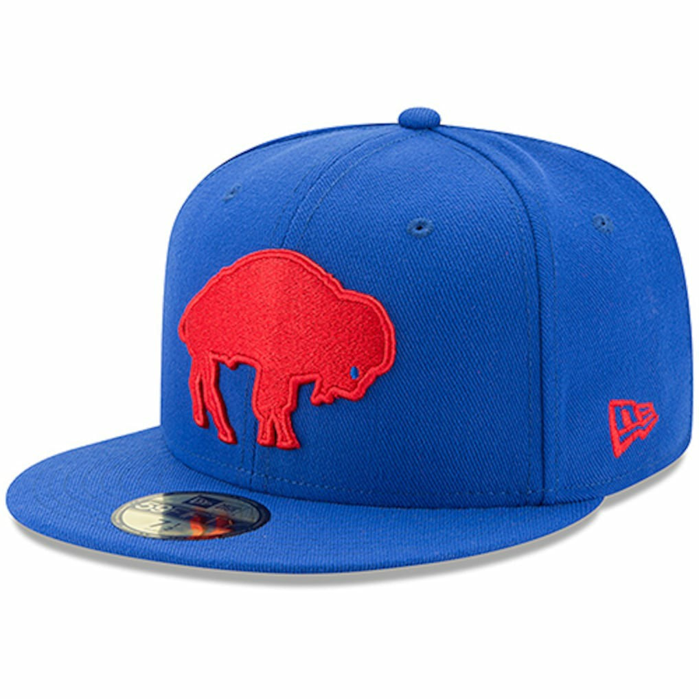 Buffalo Bills New Era Omaha Throwback 59FIFTY Fitted Hat Royal