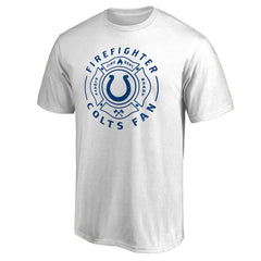 Indianapolis Colts Firefighter T-Shirt White