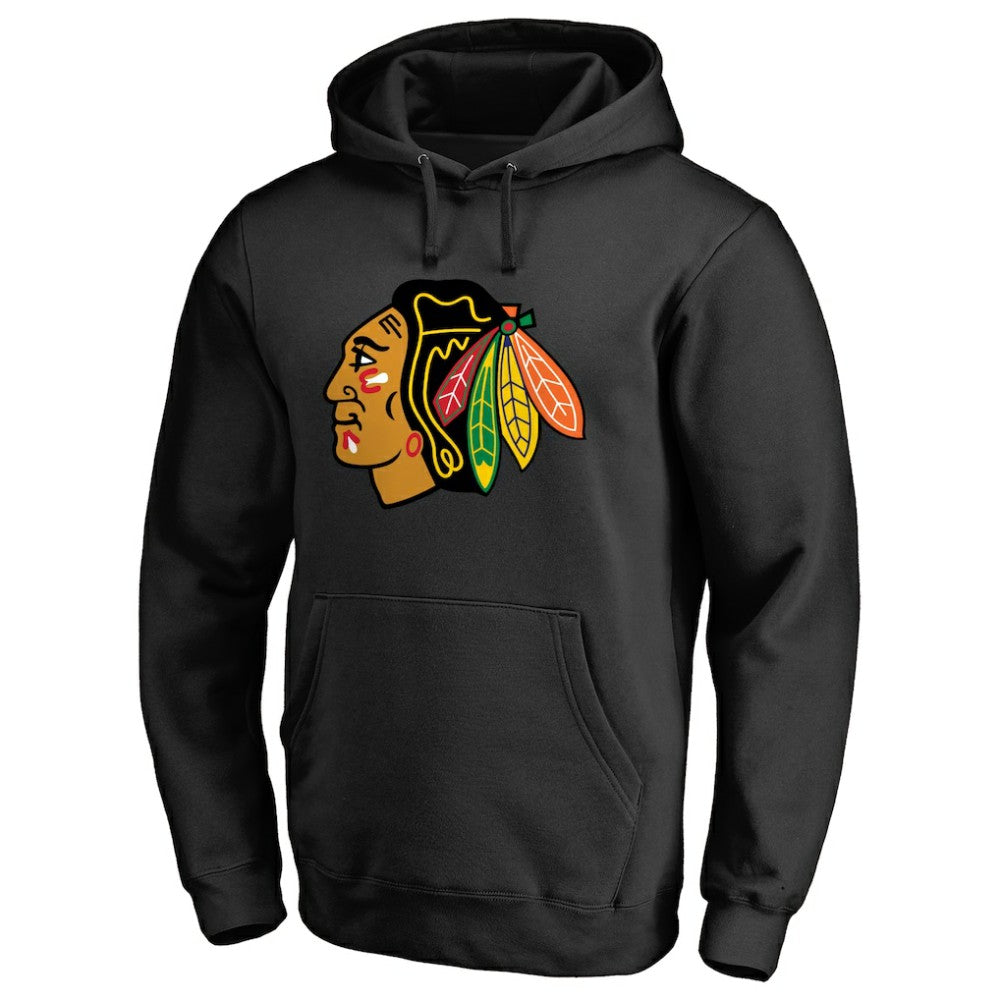 Chicago Blackhawks Raise the Banner Pullover Hoodie - Black - NHL 2561166