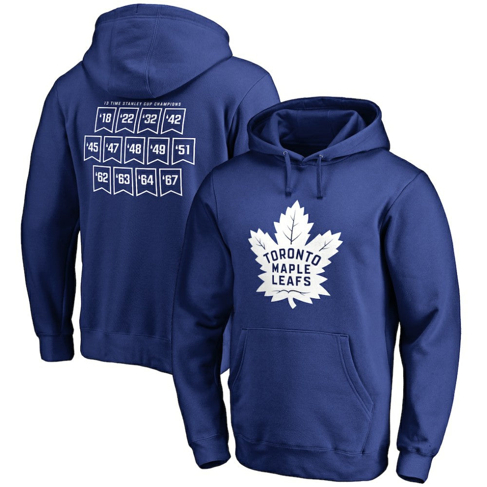 Toronto Maple Leafs Raise the Banner Pullover Hoodie - Royal - NHL 2561172