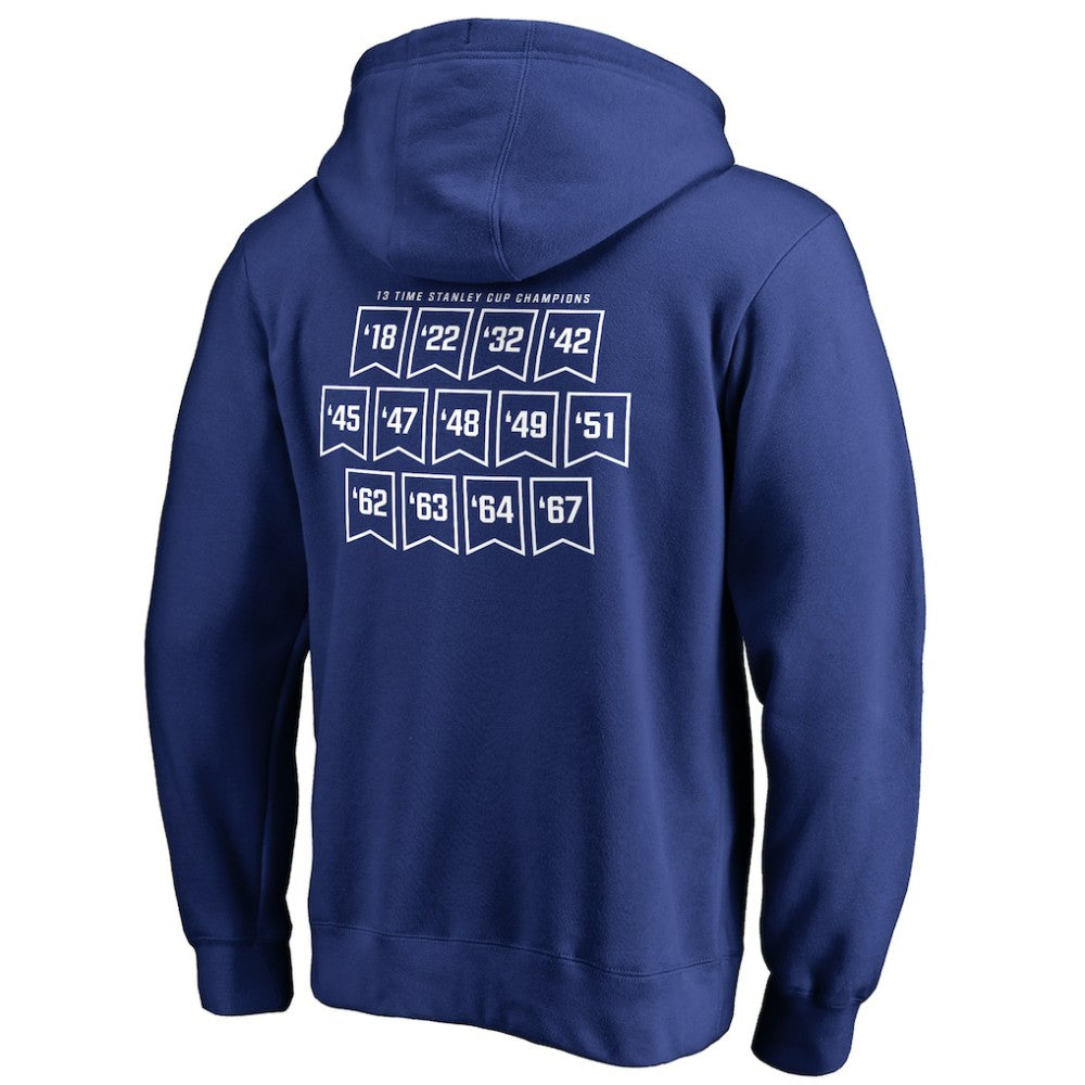 Toronto Maple Leafs Raise the Banner Pullover Hoodie - Royal - NHL 2561172