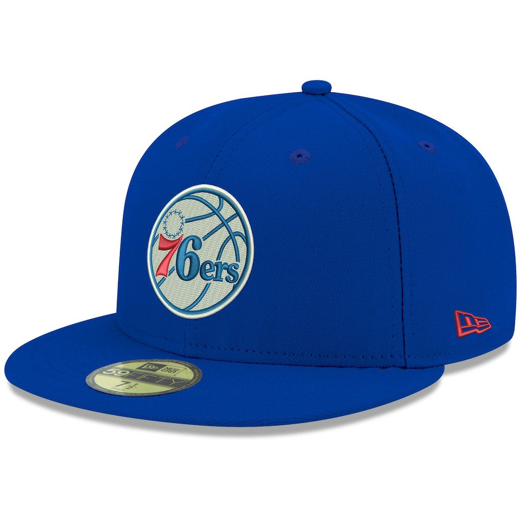 Philadelphia 76ers Team Color 59FIFTY Fitted Hat Royal | New Era Near Me