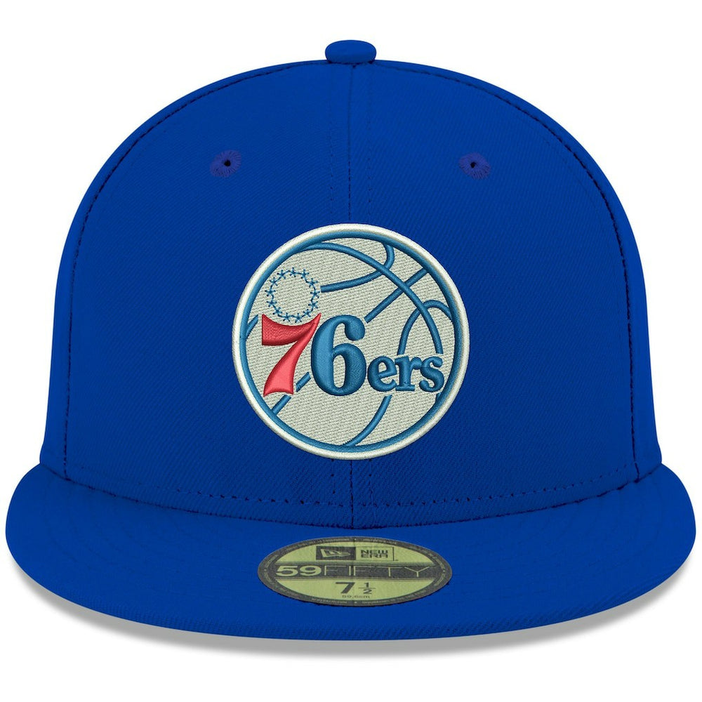 Philadelphia 76ers Team Color 59FIFTY Fitted Hat Royal | New Era Near Me