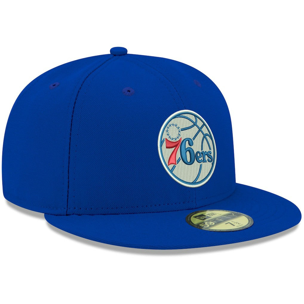 Philadelphia 76ers Team Color 59FIFTY Fitted Hat Royal | New Era Near Me