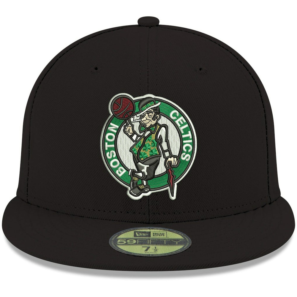 Boston Celtics Team Color 59FIFTY Fitted Hat Black | New Era US
