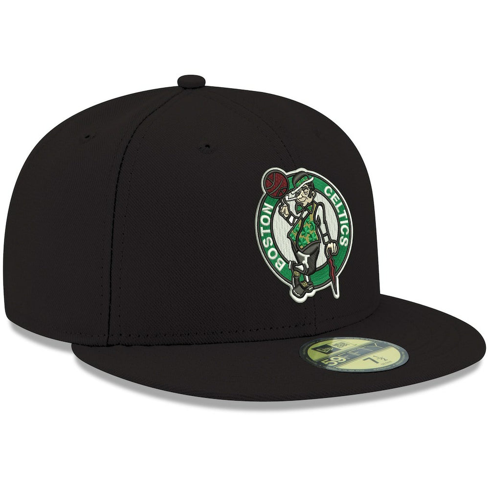 Boston Celtics Team Color 59FIFTY Fitted Hat Black | New Era US