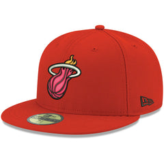 Miami Heat Team Color 59FIFTY Fitted Hat Red | New Era outlet