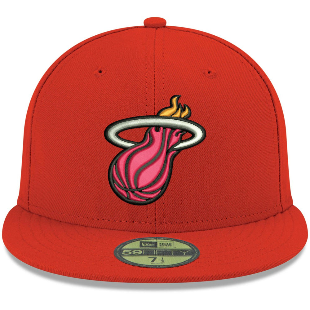 Miami Heat Team Color 59FIFTY Fitted Hat Red | New Era outlet