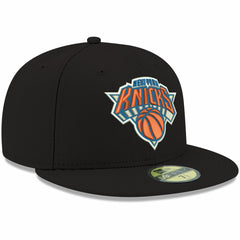 New York Knicks Team Color 59FIFTY Fitted Hat Black | New Era US