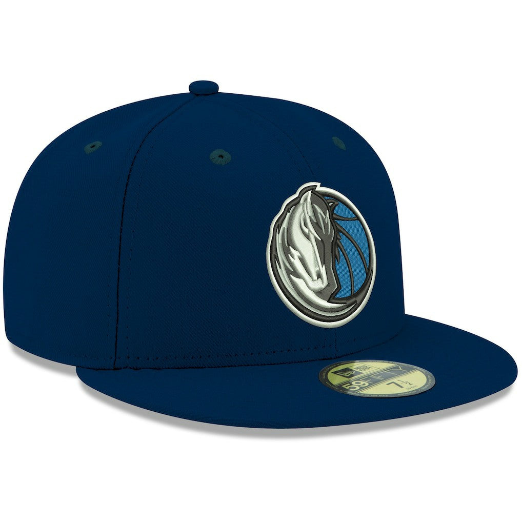 Dallas Mavericks Team Color 59FIFTY Fitted Hat for sale Navy | New Era outlet