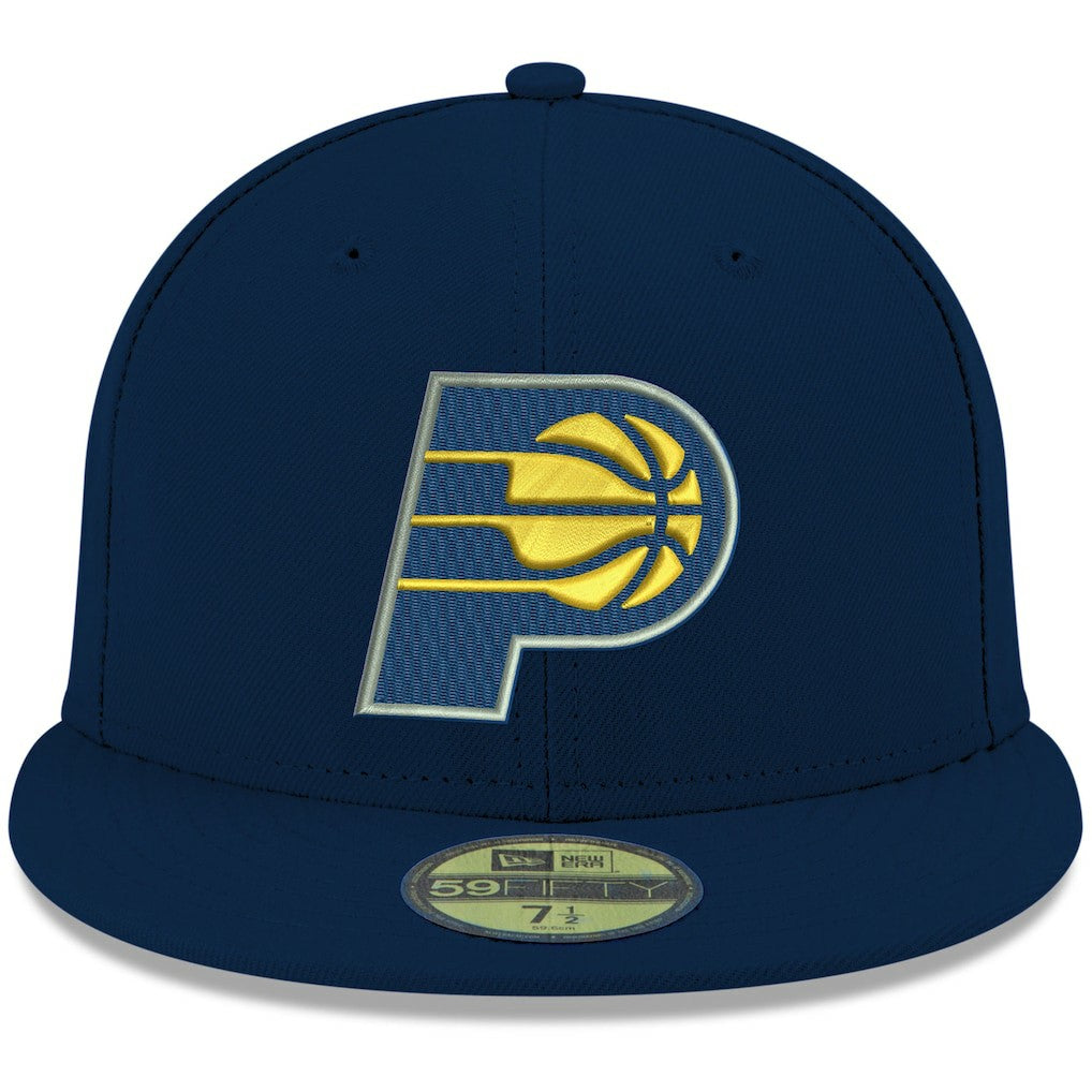 Indiana Pacers Team Color 59FIFTY Fitted Hat Navy | New Era online