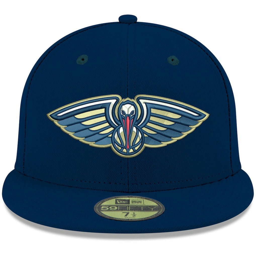 New Orleans Pelicans Team Color 59FIFTY Fitted Hat Navy | New Era outlet