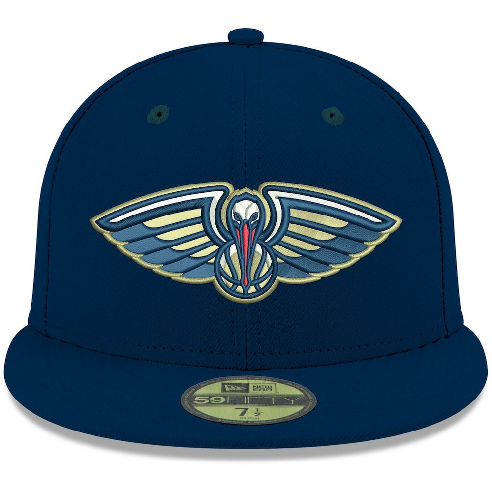 New Orleans Pelicans Team Color 59FIFTY Fitted Hat Navy | New Era outlet