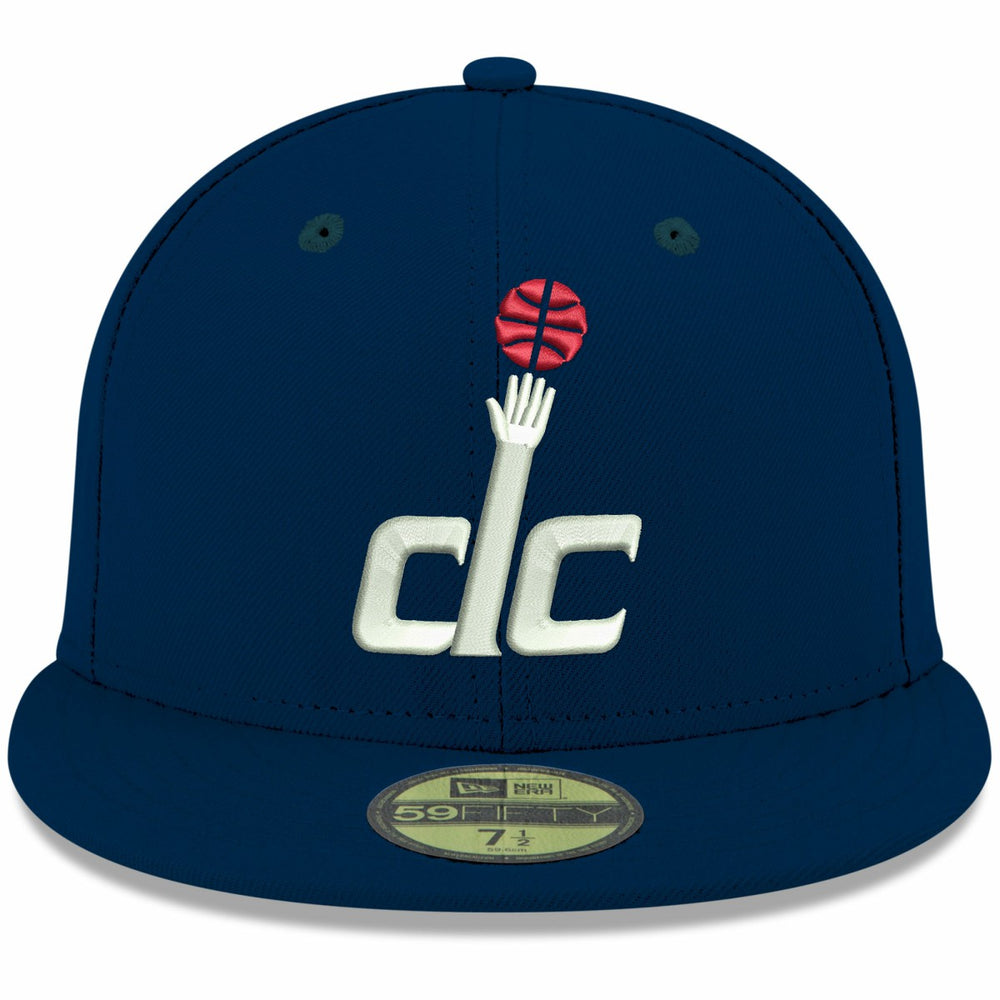 Washington Wizards Team Color 59FIFTY Fitted Hat Navy | New Era Near Me