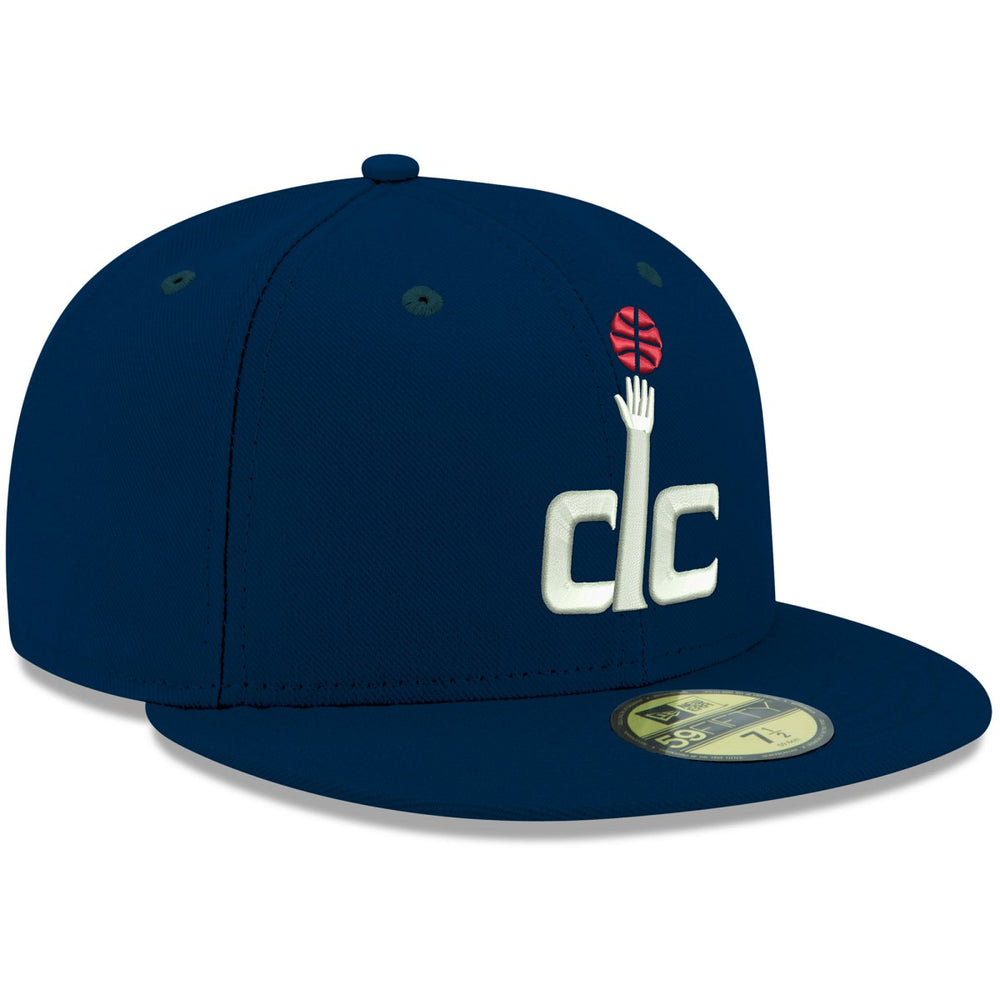 Washington Wizards Team Color 59FIFTY Fitted Hat Navy | New Era Near Me