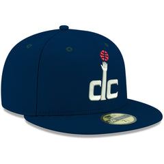 Washington Wizards Team Color 59FIFTY Fitted Hat Navy | New Era Near Me