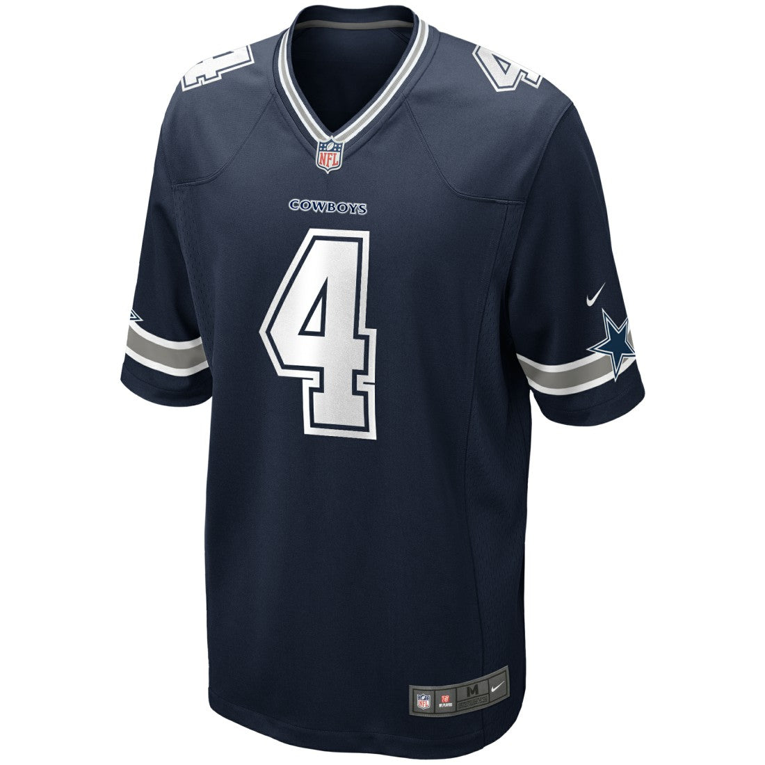 Nike Dak Prescott Dallas Cowboys Youth Game Jersey Navy