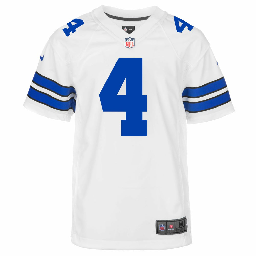 Nike Dak Prescott Dallas Cowboys Youth Game Jersey White