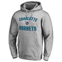 Charlotte Hornets Victory Arch Pullover Hoodie Ash
