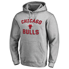 Chicago Bulls Victory Arch Pullover Hoodie Ash