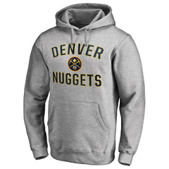 Denver Nuggets Victory Arch Pullover Hoodie Ash