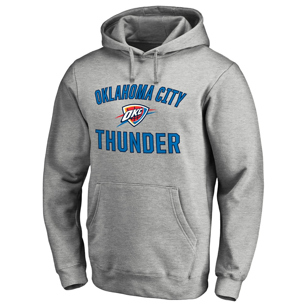 Oklahoma City Thunder Victory Arch Pullover Hoodie Ash