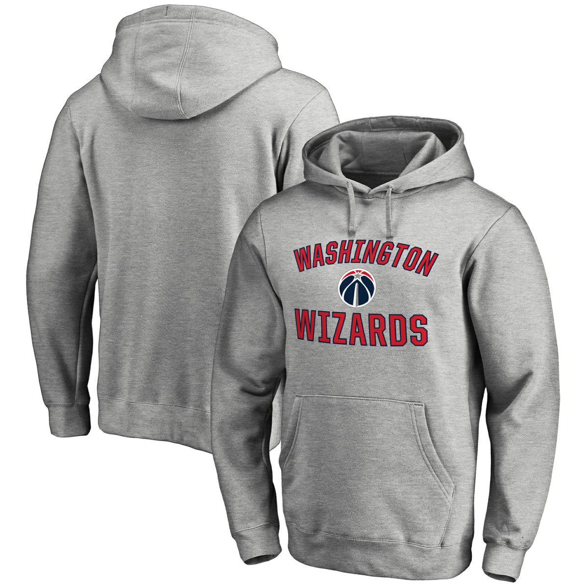 Washington Wizards Victory Arch Pullover Hoodie Ash