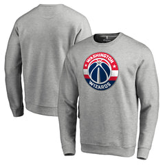 Washington Wizards Primary Logo Sweatshirt Heathered Gray