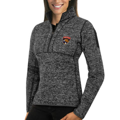 Florida Panthers Antigua Women's Fortune Half-Zip Sweatshirt - Charcoal - NHL 2596026
