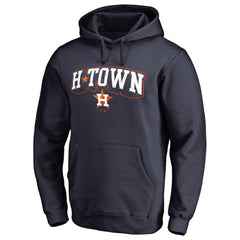 Houston Astros H Town Hometown Pullover Hoodie - Navy - MLB Discount