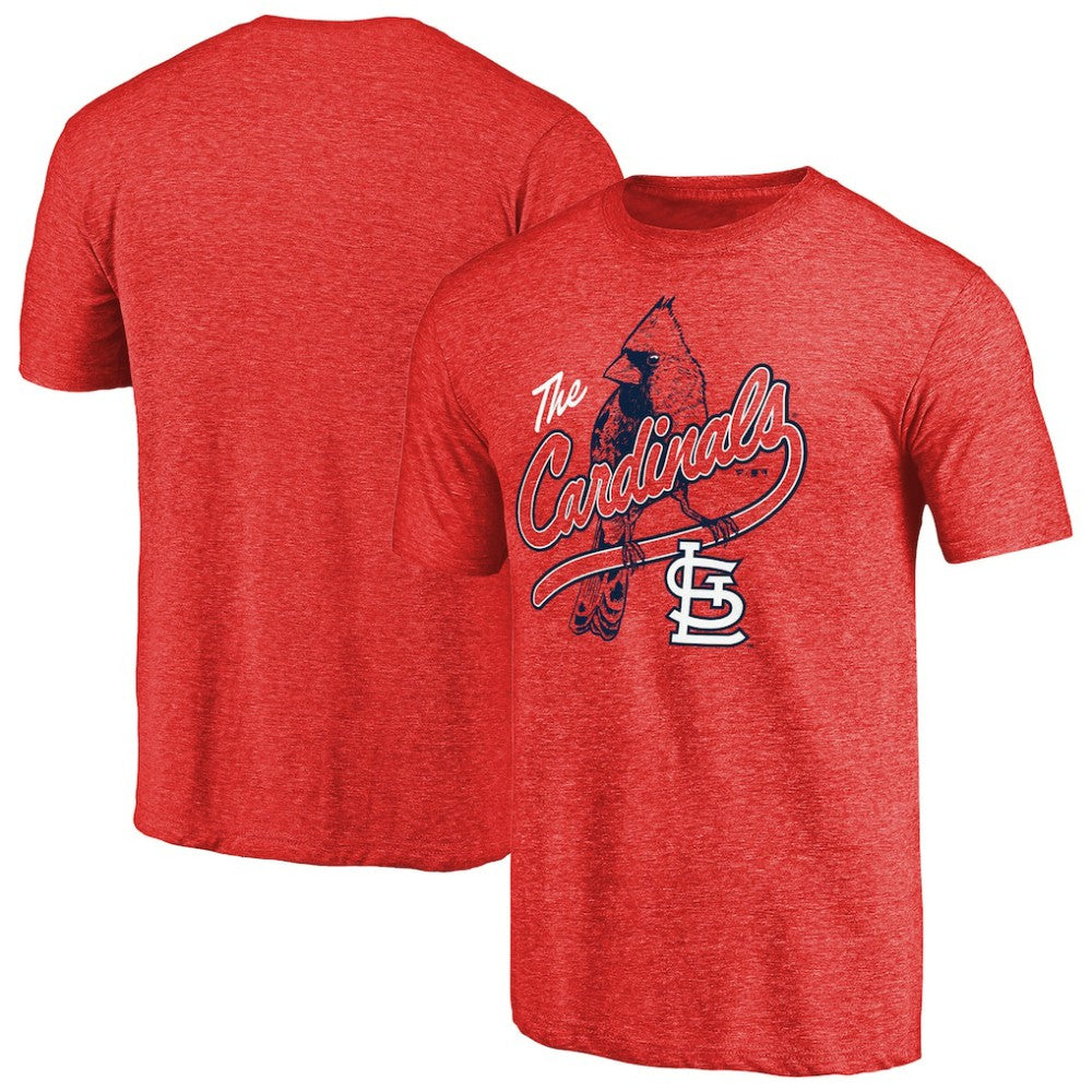 St. Louis Cardinals Perch Hometown Tri-Blend T-Shirt - Red - MLB on Sale