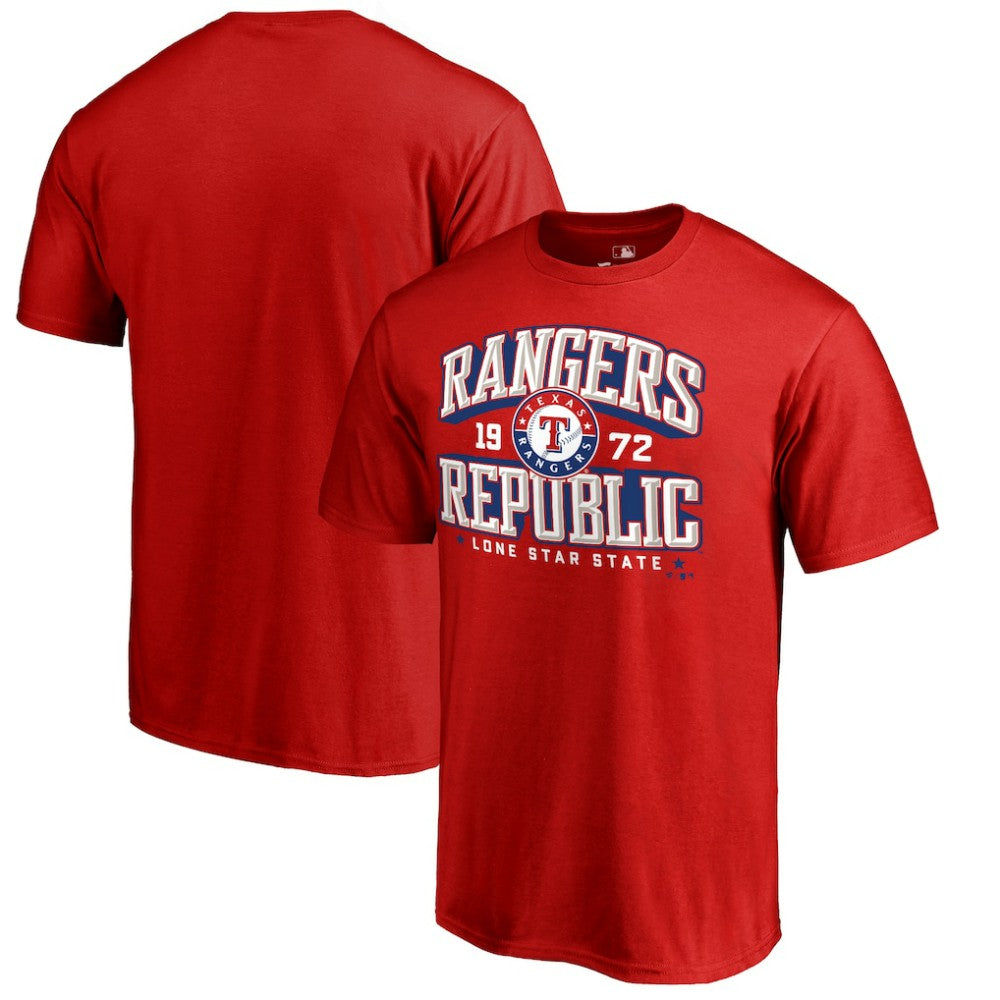 Texas Rangers Rangers Republic Hometown T-Shirt - Red - MLB Discount