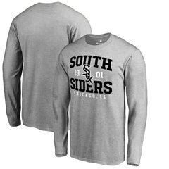 Chicago White Sox South Siders Hometown Long Sleeve T-Shirt - Ash - MLB Lifestyle
