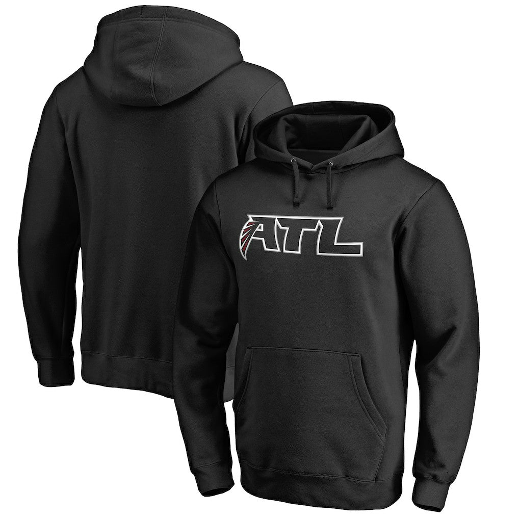 Atlanta Falcons Alternate Logo Pullover Hoodie Black