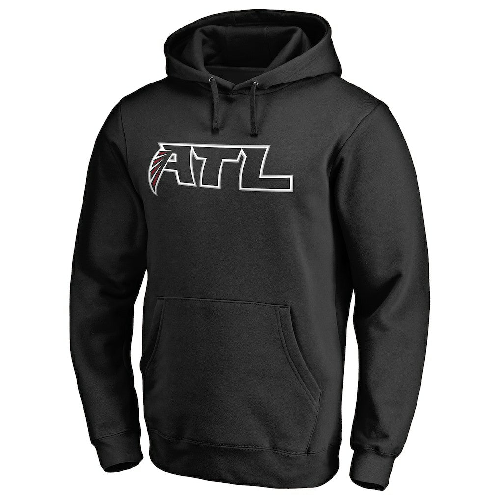 Atlanta Falcons Alternate Logo Pullover Hoodie Black