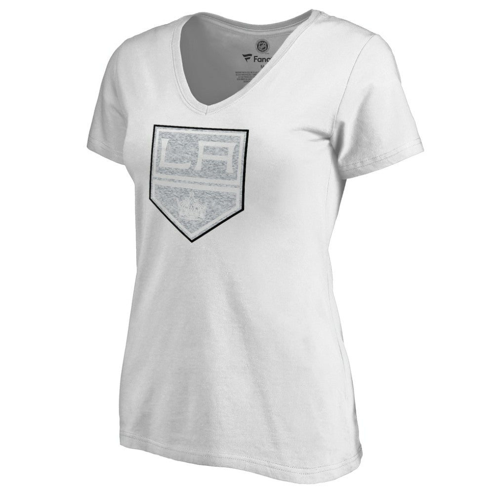 Los Angeles Kings Women's Whiteout V-Neck T-Shirt - White - NHL 2606347