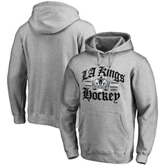 Los Angeles Kings Hometown Collection The Crown Pullover Hoodie - Ash - NHL 2606884