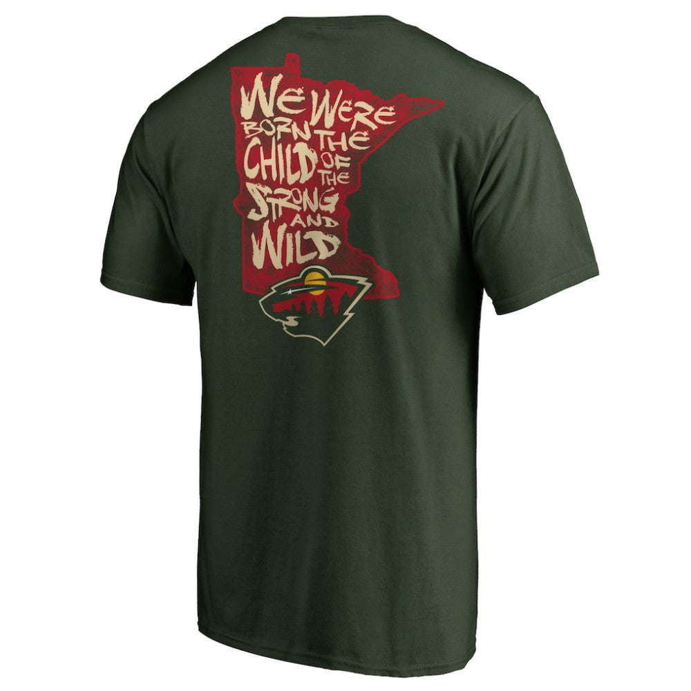Minnesota Wild Hometown Collection State Chant T-Shirt - Green - NHL 2606894