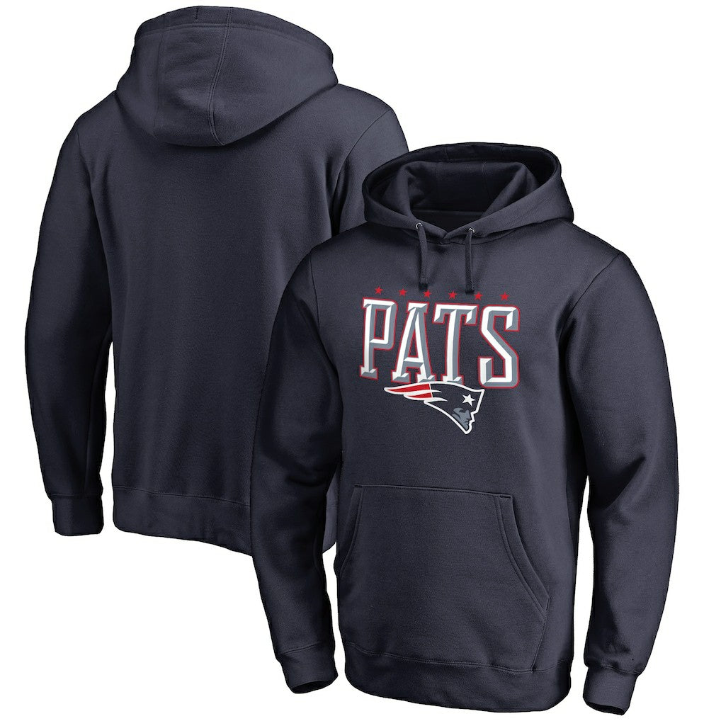 New England Patriots Hometown Collection True Patriot Pullover Hoodie Navy