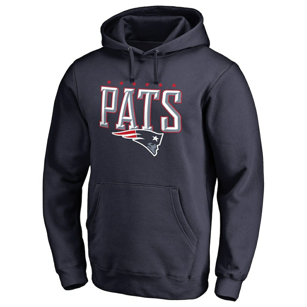 New England Patriots Hometown Collection True Patriot Pullover Hoodie Navy